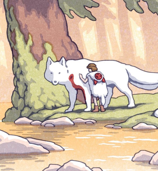 In the Land of the Gods (Princess Mononoke) Online Sale