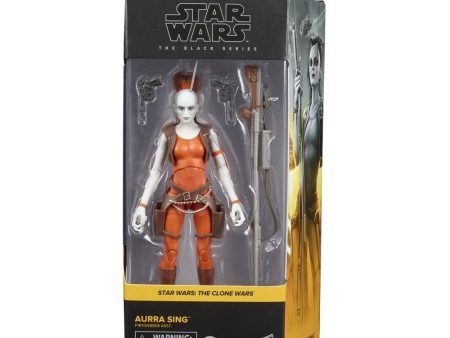 Hasbro Star Wars The Black Series Aurra Sing Star Wars: The Clone Wars Figure For Cheap