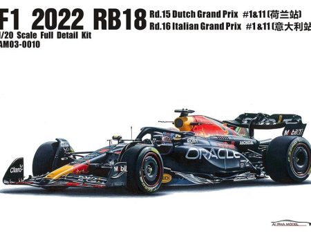 Alpha Model Red Bull RB18 - 1 20 Scale Model kit Online now