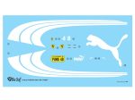 Blue Stuff FERRARI 599 GTB  PUMA  Decals - 1 24 Scale Fashion