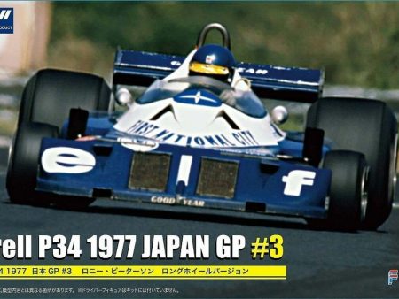 Fujimi Grand Prix 1 20 Tyrrell P34 1977 Japan GP  No. 3 Long Wheel - 1 20 Scale Model Kit For Discount