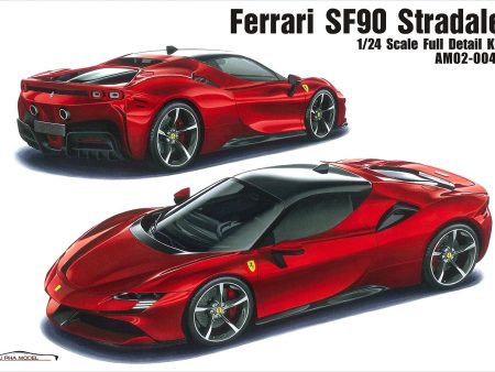 Alpha Model Ferrari SF90 Stradale - 1 24 Scale Model Kit Online now