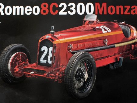 Italeri Alfa Romeo 8C 2300 Monza Tazio Nuvolari - 1 12 Scale Model Kit Hot on Sale