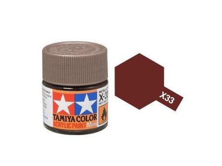 Tamiya Acrylic Mini X-33 Bronze - 10ml Jar For Cheap