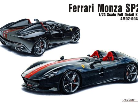 Alpha Model Ferrari MONZA SP2 - 1 24 Scale Model Kit For Cheap