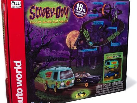 Auto World 18  Scooby Doo Batman & Robin Set - HO Slot Car Set For Discount