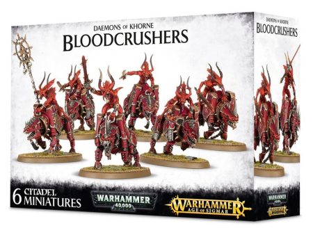 Chaos Daemons: Daemons Of Khorne Bloodcrushers Discount