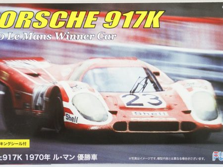 Fujimi RS-49 Porsche 917K 1970 Le Mans Winner Car - 1 24 Scale Model Kit Online Hot Sale