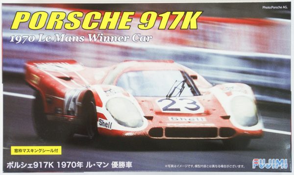 Fujimi RS-49 Porsche 917K 1970 Le Mans Winner Car - 1 24 Scale Model Kit Online Hot Sale