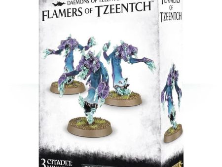 Chaos Daemons: Flamers of Tzeentch For Discount