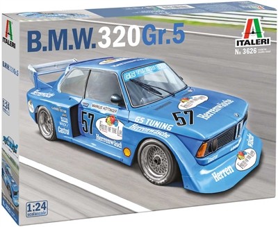 Italeri BMW 320 Group 5 - 1 24 Scale Model Kit on Sale