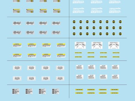 KA Models Data Decal A Supply