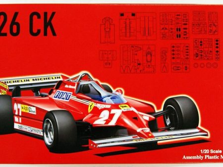 Fujimi GP04 F1 Ferrari 126CK Spain  Canada GP - 1 20 Scale Model Kit For Discount