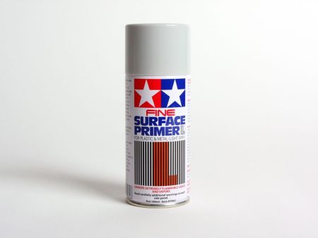 Tamiya Fine Surface Primer L - Light Grey 180ml Spray Can Online