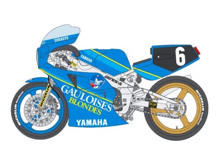 Blue Stuff YAMAHA FZR750  Gauloises  Bol d or 1985 - 1 12 Scale Supply