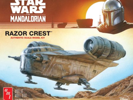 AMT Star Wars Mandalorian Razor Crest - 1 72 Scale Model Kit on Sale