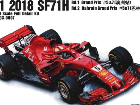 Alpha Model Ferrari F1 2018 SF71H - 1 20 Scale Model kit Online Sale