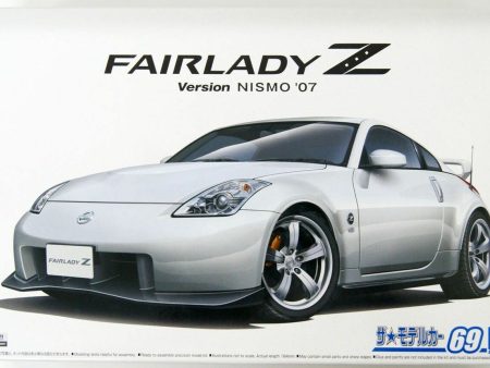 Aoshima The Model Car Nissan Z33 Fairlady Z Version Nismo  07 - 1 24 Scale Model Kit Hot on Sale