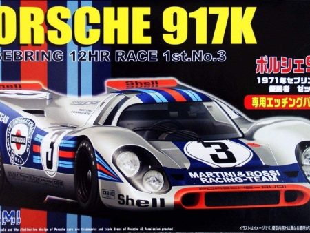 Fujimi RS-84 Porsche 917K 1971 Sebring 12HR Race - 1 24 Scale Model Kits Sale