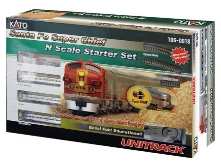 Kato Santa Fe Super Chief Starter set - N Scale Cheap