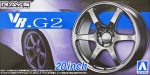 Aoshima Volk Racing VR.G2 20  Tire & Wheel Set - 1 24 Scale Discount