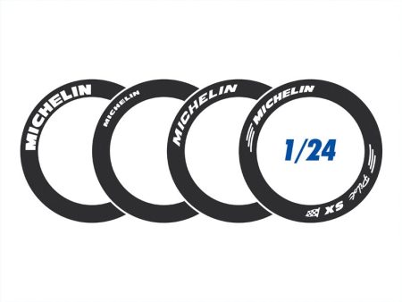 Blue Stuff MICHELIN tire markings Decals - 1 24 Scale For Discount