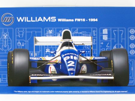 Fujimi GP24 Williams FW16 Renault (San Marino GP  Brazilian GP  Pacific GP) - 1 20 Scale Model Kit Discount