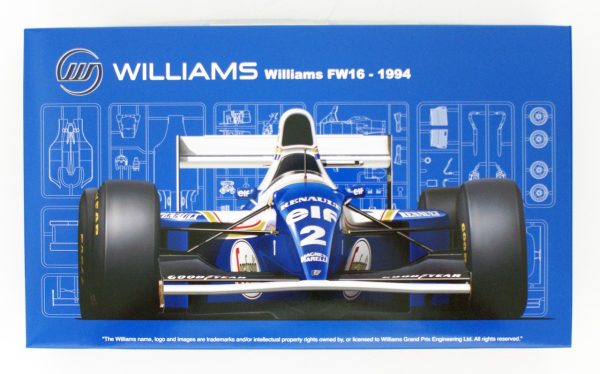 Fujimi GP24 Williams FW16 Renault (San Marino GP  Brazilian GP  Pacific GP) - 1 20 Scale Model Kit Discount