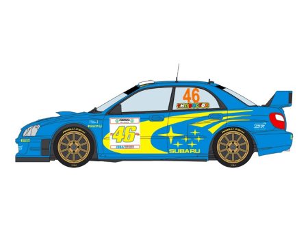 Blue Stuff SUBARU IMPREZA WRC Valentino Rossi Monza Rally Show 2005 - 1 24 Scale Cheap