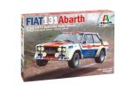 Italeri Fiat 131 Abarth 1977 San Remo Rally Winner - 1 24 Scale Model Kit For Sale