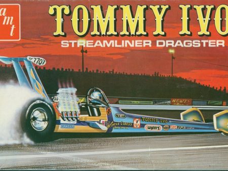 AMT Tommy Ivo Streamliner Dragster 1 25 Scale Model Kit For Cheap