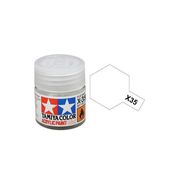 Tamiya Acrylic Mini X-35 Semi Gloss Clear - 10ml Jar For Cheap