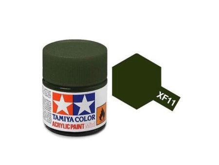 Tamiya Acrylic Mini XF-11 J. N. Green - 10ml Jar Fashion