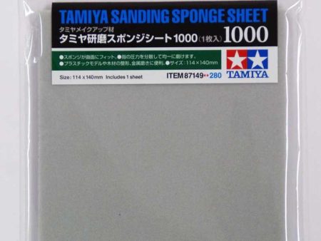 Tamiya Sanding Sponge Sheet - 1000 on Sale