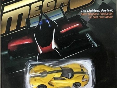 AFX Mega-G+ Ford GT Triple Yellow HO Slot Car Online Hot Sale