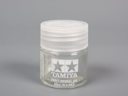 Tamiya Paint Mixing Jar Mini Round (10ml Bottle) Cheap