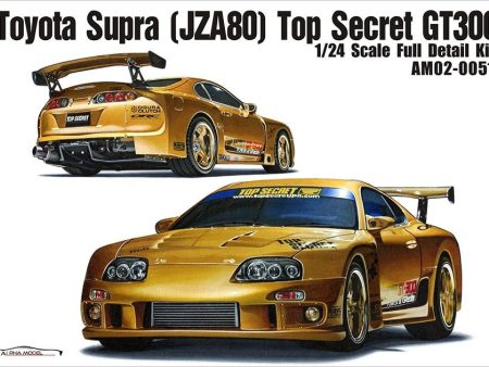 Alpha Model Toyota Supra (JZA80) Top Secret GT300 Widebody - 1 24 Scale Model Kit For Sale