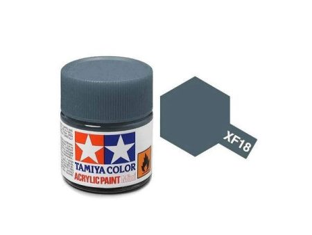 Tamiya Acrylic Mini XF-18 Medium Blue - 10ml Jar Cheap