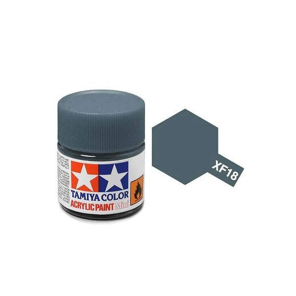 Tamiya Acrylic Mini XF-18 Medium Blue - 10ml Jar Cheap