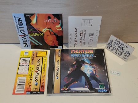 Fighters Megamix - Sega Saturn sat stn Discount