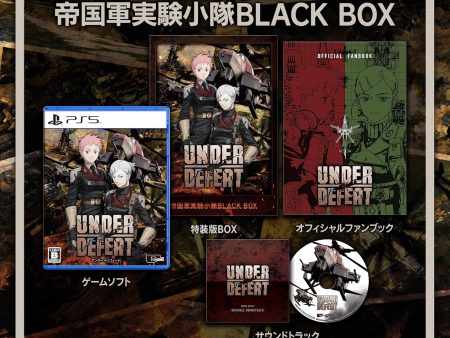 UNDER DEFEAT Special Edition Imperial Army Experimental Platoon BLACK BOX - Sony PS5 Playstation 5 Cheap