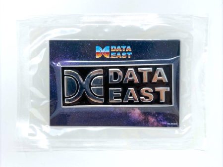 Data East Silver Logo Sticker - toy action figure gadgets Online now