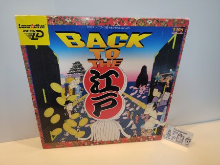 Back to the Edo Sega Mega LD  - Sega MD MegaDrive Hot on Sale