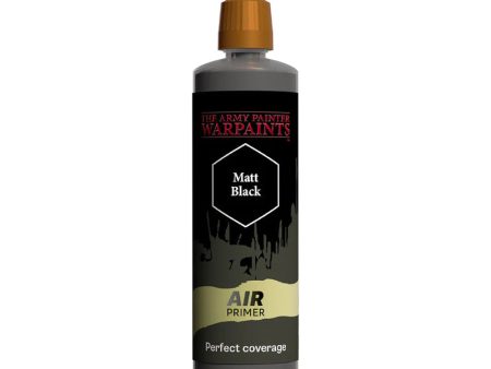 Warpaints Air: Matt Black Primer, 100 ml on Sale