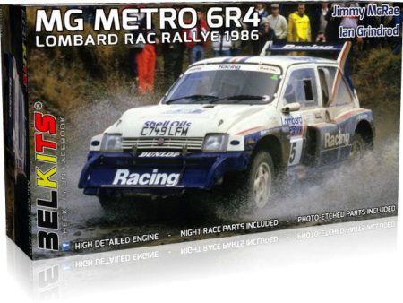 Belkits MG Metro 6R4 Lombard RAC Rally 1986 - 1 24 Scale Model Kit For Discount