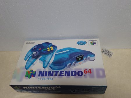 Nintendo 64 Console CLEAR BLUE - Nintendo64 N64 Nintendo 64 For Sale