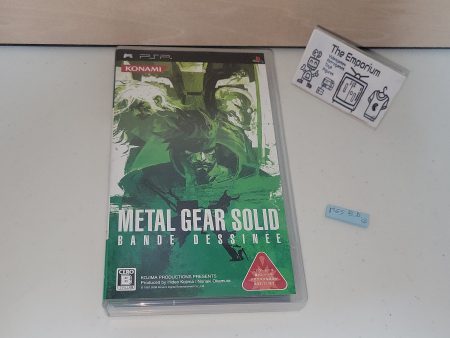 Metal Gear Bande Dessinee - Sony PSP Playstation Portable Cheap