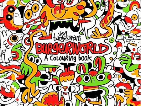 Jon Burgerman s Burgerworld: A Colouring Book Cheap