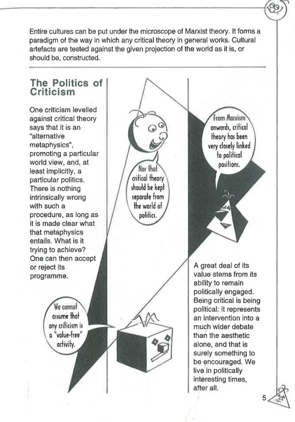 Introducing Critical Theory: A Graphic Guide For Discount