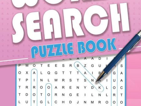 Wordsearch Puzzle Book (Pink) on Sale